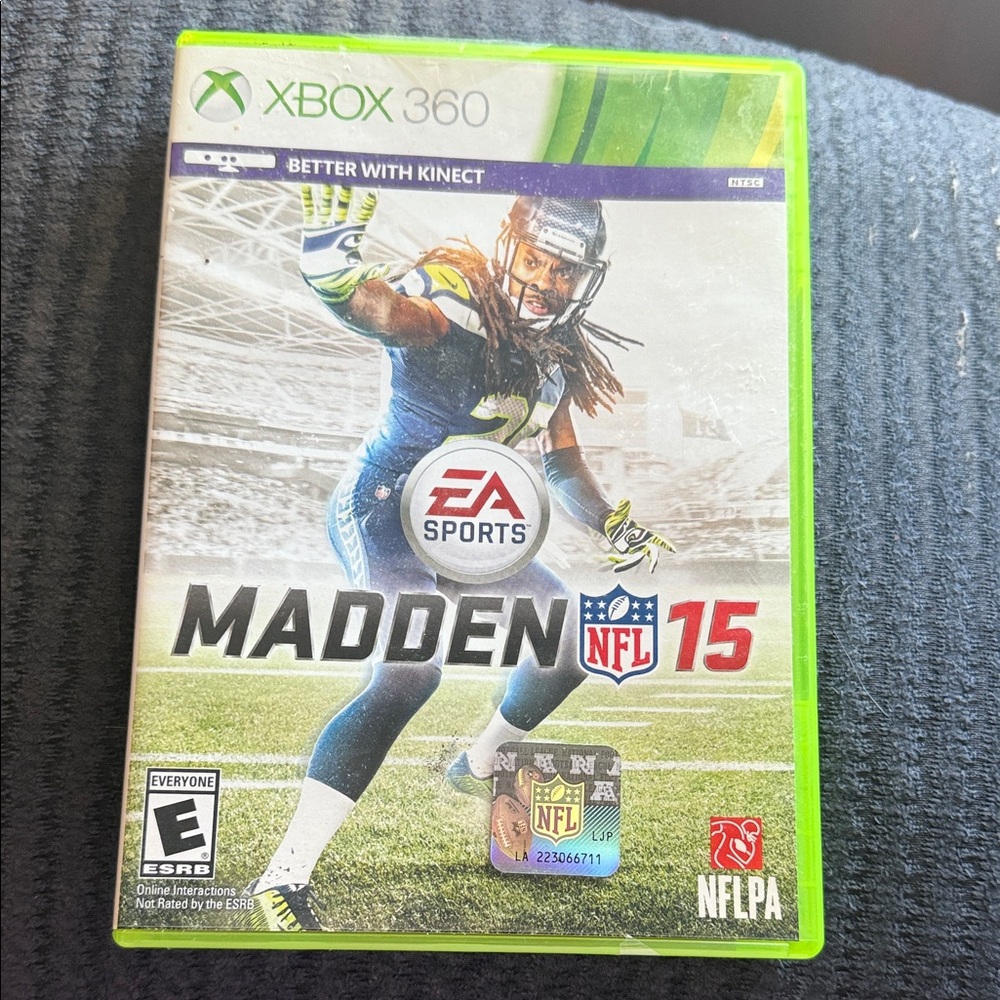 EA Sports Madden NFL 15 for Xbox 360 - Green Case